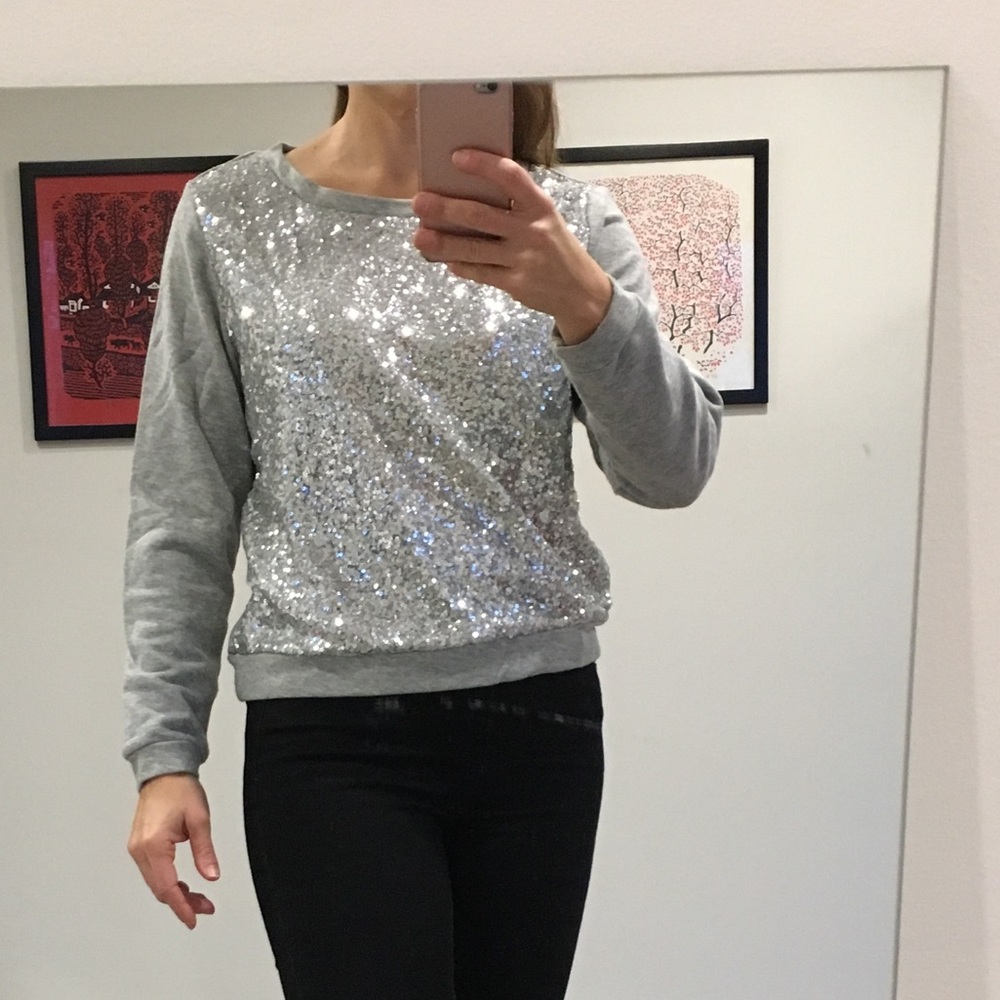 Perfect for New Years - sequined sweater